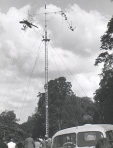 Photograph of Acrobats at Goram Fair in the 1950s