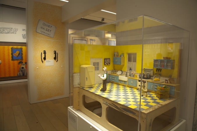 Photo of the Wallace & Gromit exhibition at M Shed