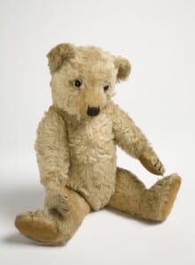 image of an old teddy bear