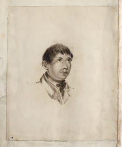 illustration of a man in the John Horwood book