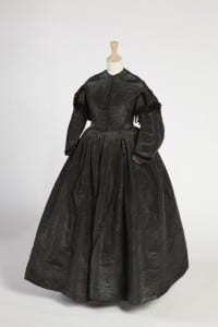 Photo of a Victorian Mourning dress 