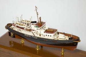 Photo of a model ship