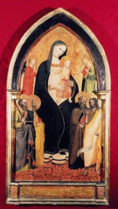 Painting The Virgin and Child with Saint Paul, Saint Peter, Saint Antony Abbot and Saint John the Baptist
