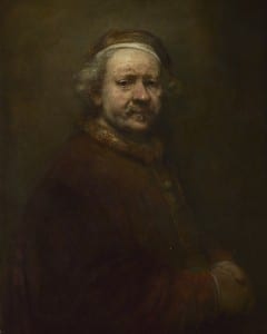 Rembrandt’s Self Portrait at the Age of 63 © National Gallery