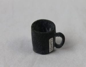 A miniature mug from the BECM collection