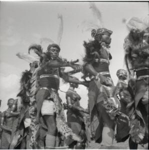 Group of Kuria dancers, c1958