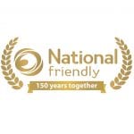 National Friendly Logo (Gold)