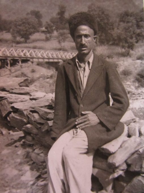 A picture of the Guide from Stephens’ Kashmiri trip, called Ahamdoo 