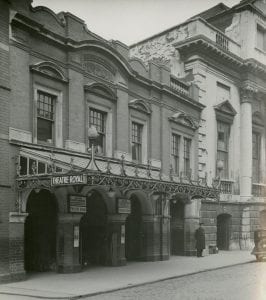 • Façade of the Theatre Royal, built 1904 (Bristol Archives, TR/Sm/1/4/1)