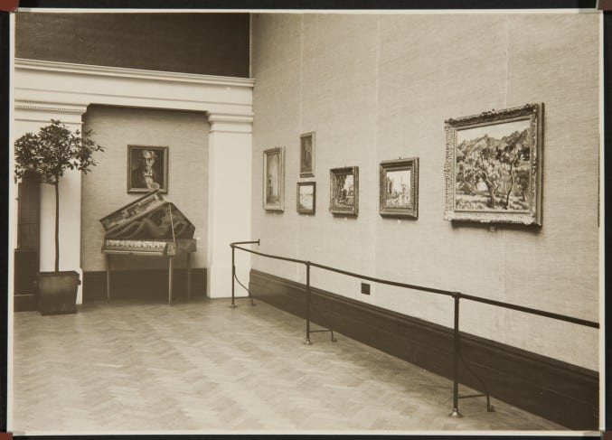 2 photograph of ‘Roger Fry Memorial Exhibition’