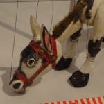 photo of a horse puppet toy