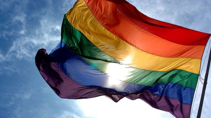 Rainbow lgbtq+ flag