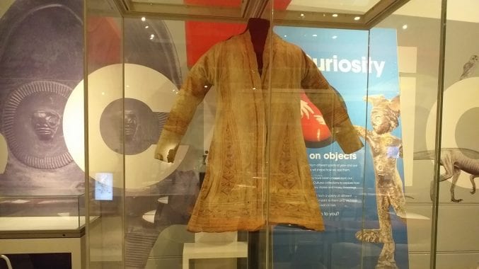 A Cree coat on display in Bristol Museum & Art Gallery