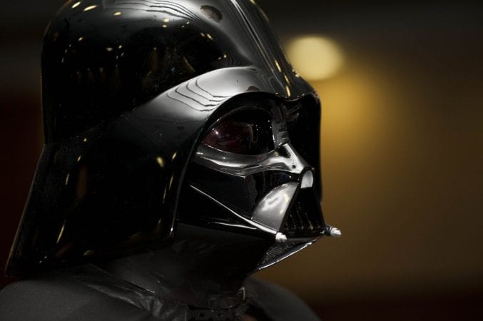Image of Darth Vader played by David Prowse from Bristol