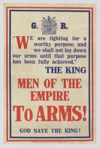 WW1 recruiting poster 