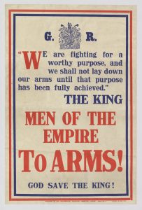 WW1 recruiting poster