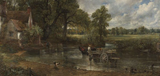the haywain painting by constable